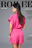 GWEN  pink romper