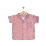 COOPER: pink button down