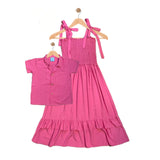 DAYTONA: bubble gum pink smock dress