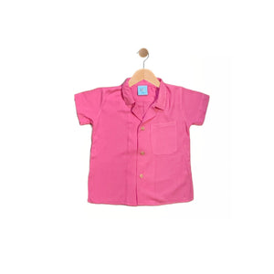 DAXTON: bubble gum pink button down