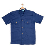 GUSTAV: chambray button down