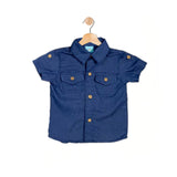 GUSTAV: chambray button down