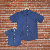 MATILDA: chambray button down