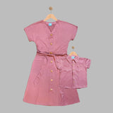 ISADORE: fandango pink button down