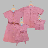 ISADORE: fandango pink button down