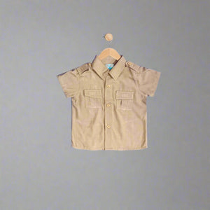 GABBY: khaki top