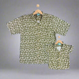 JACK  moss green linen button down