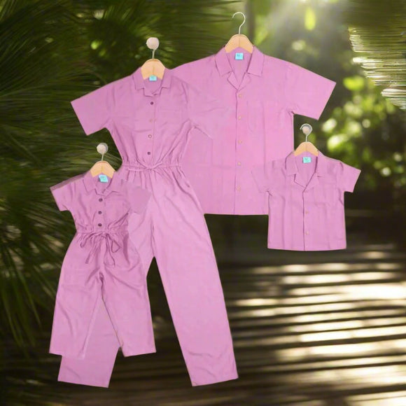 MANDY: pink jumpsuit