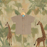 NIKOLA: khaki romper