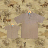 NIKOLA: khaki romper