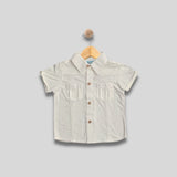 ZANDER: ivory button down