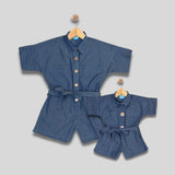 CHLOE: chambray romper