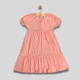 DAPHNE: peach blossom dress