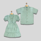 DALLAS: gelato mint button down