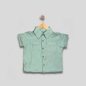 DALLAS: gelato mint button down