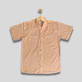 ENZO: nude button down