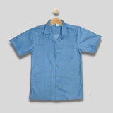 ELTON: chambray button down