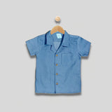 ELTON: chambray button down