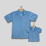 ELTON: chambray button down