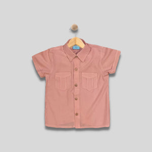 LIAM: blush pink button down