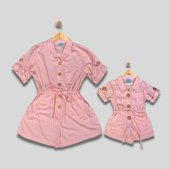 NIKOLA:  peachy pink romper