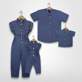 KAYDEN A: blue jumpsuit