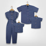 KAYDEN A: blue jumpsuit