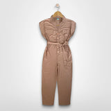 KAYDEN C: khaki jumpsuit