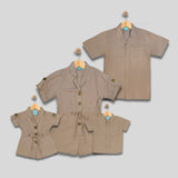 NIKOLO: khaki button down